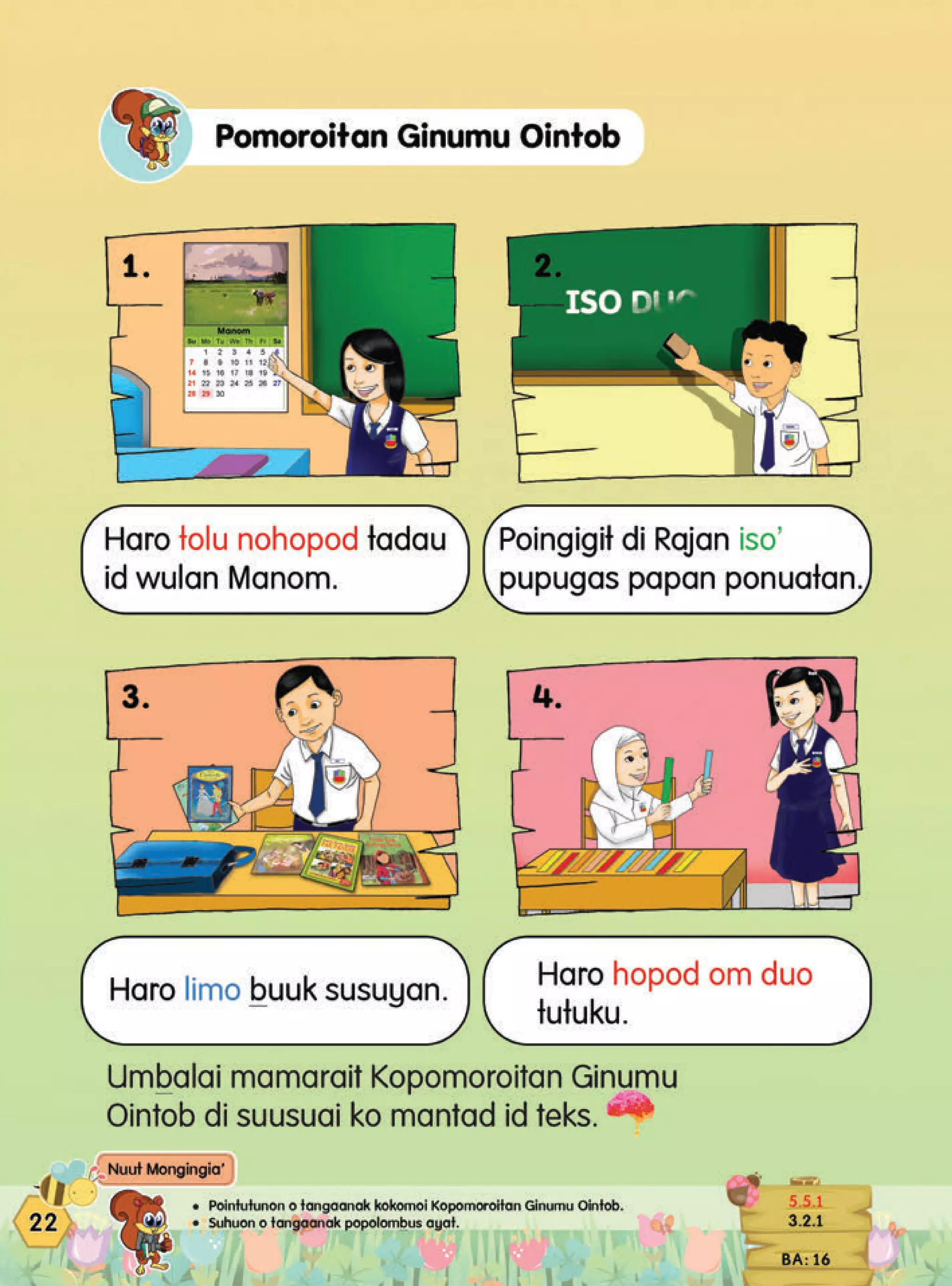 Buku Teks Bahasa Kadazandusun Tahun 1 Pdf
