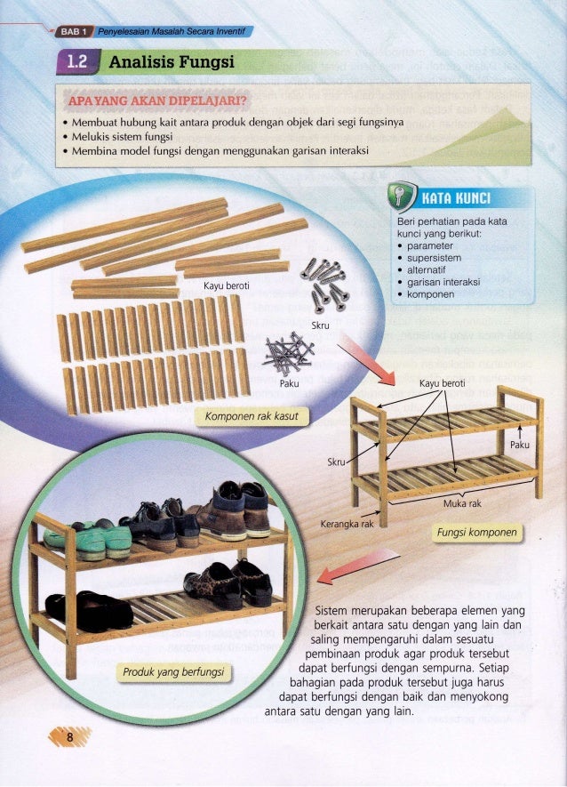 Buku teks reka bentuk dan teknologi Tingkatan 2