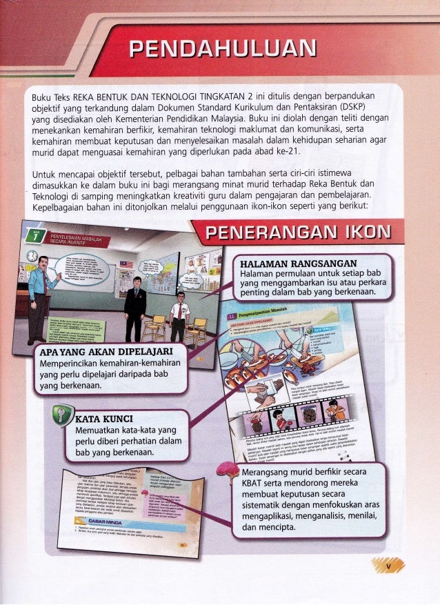 Buku teks reka bentuk dan teknologi Tingkatan 2