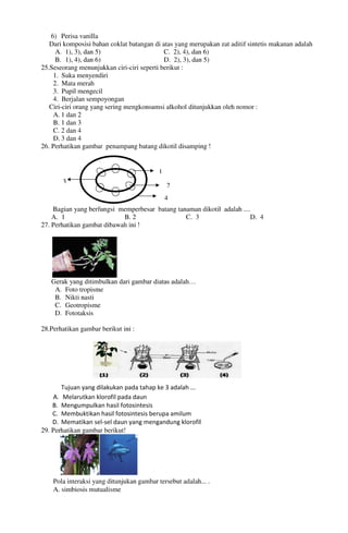 Buku Try Out Pengawas UN  IPA SMP  SMP Negeri 1 Bancar Kabupaten Tuban Tahun 2013