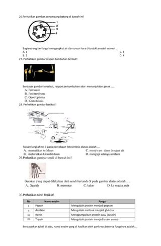 Buku Try Out Pengawas UN  IPA SMP  SMP Negeri 1 Bancar Kabupaten Tuban Tahun 2013