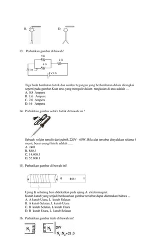 Buku Try Out Pengawas UN  IPA SMP  SMP Negeri 1 Bancar Kabupaten Tuban Tahun 2013