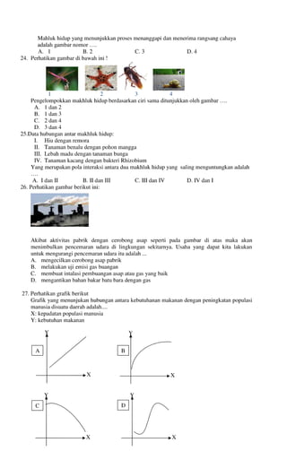 Buku Try Out Pengawas UN  IPA SMP  SMP Negeri 1 Bancar Kabupaten Tuban Tahun 2013