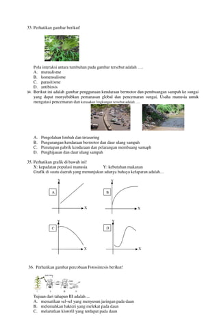 Buku Try Out Pengawas UN  IPA SMP  SMP Negeri 1 Bancar Kabupaten Tuban Tahun 2013
