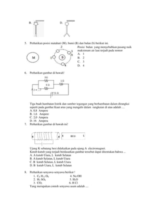 Buku Try Out Pengawas UN  IPA SMP  SMP Negeri 1 Bancar Kabupaten Tuban Tahun 2013