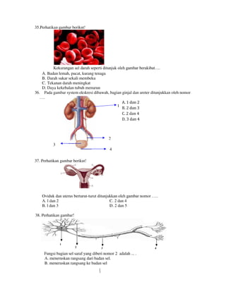 Buku Try Out Pengawas UN  IPA SMP  SMP Negeri 1 Bancar Kabupaten Tuban Tahun 2013