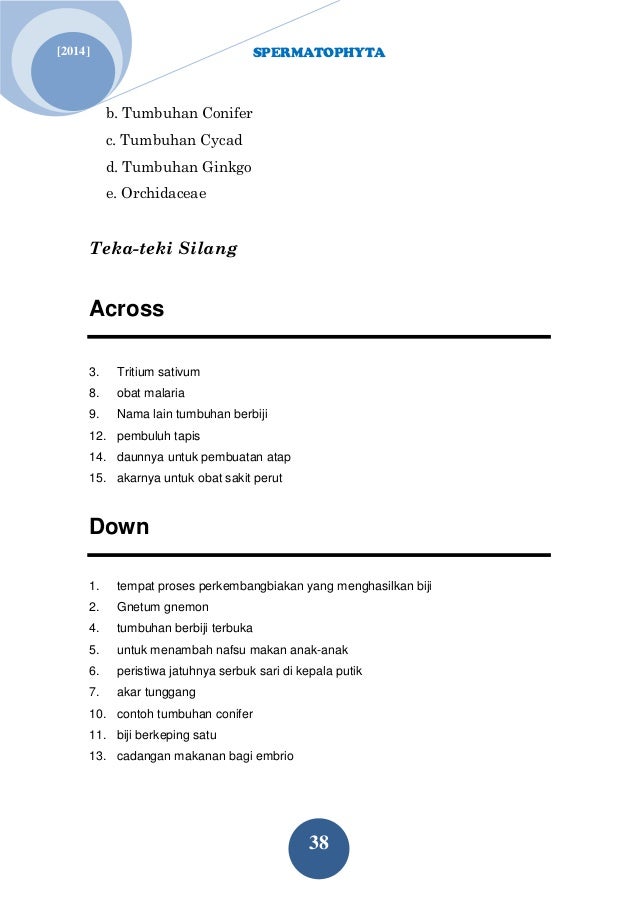 Buku Tumbuhan Berbiji