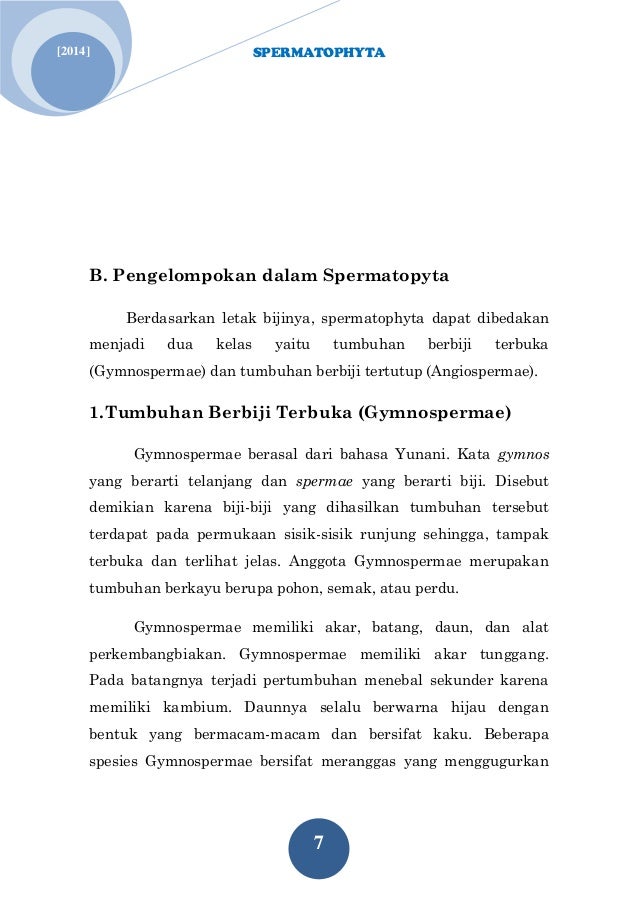 Buku Tumbuhan Berbiji