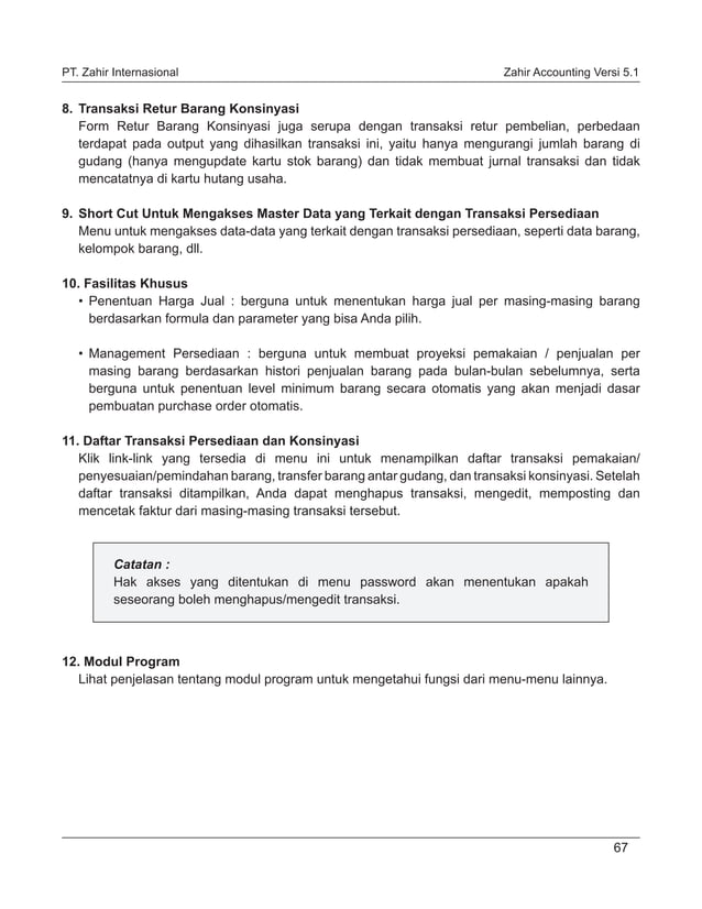 Buku Panduan Zahir Accounting