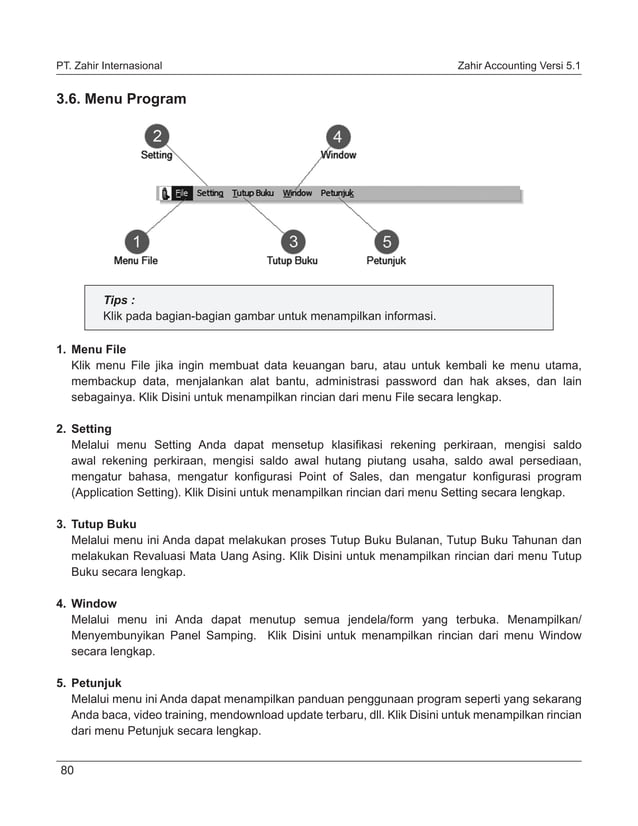 Buku Panduan Zahir Accounting