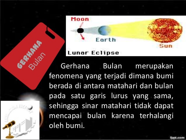 Bulan dan Bintang (Geografi Kelas X)