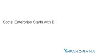 Social Enterprise Starts with BI
 