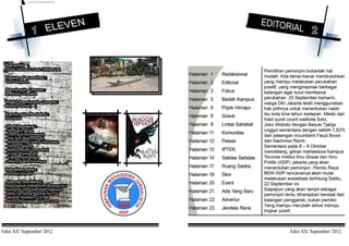 Buletin eleven xx sept2012