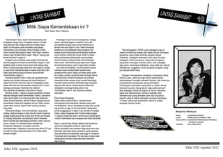 Buletin Eleven XIX Agust2012