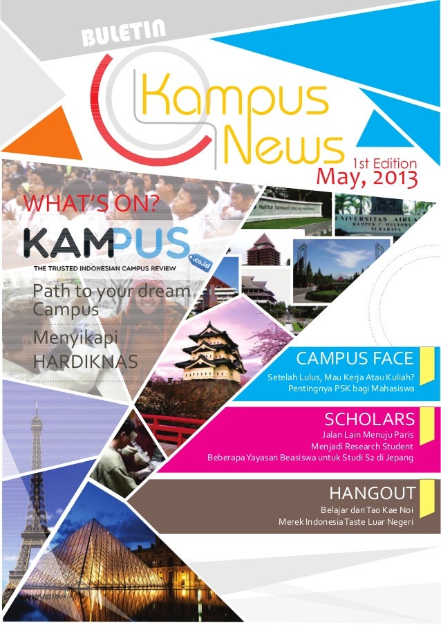 Buletin kampus news edisi mei 2013