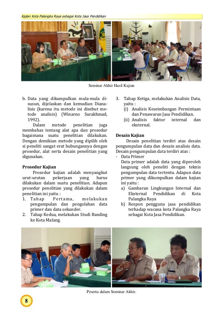 Buletin Litbang Bappeda Kota Palangka Raya Edisi 05 