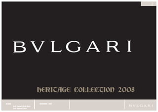 Bulgari 1910 S Collection