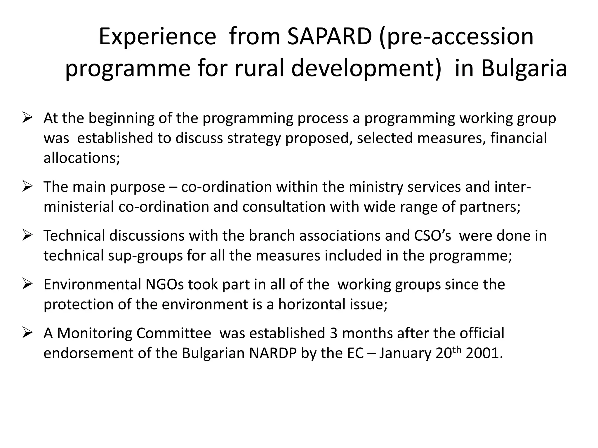 Participatory approach for rural development, Vyara Stefanova | PPT