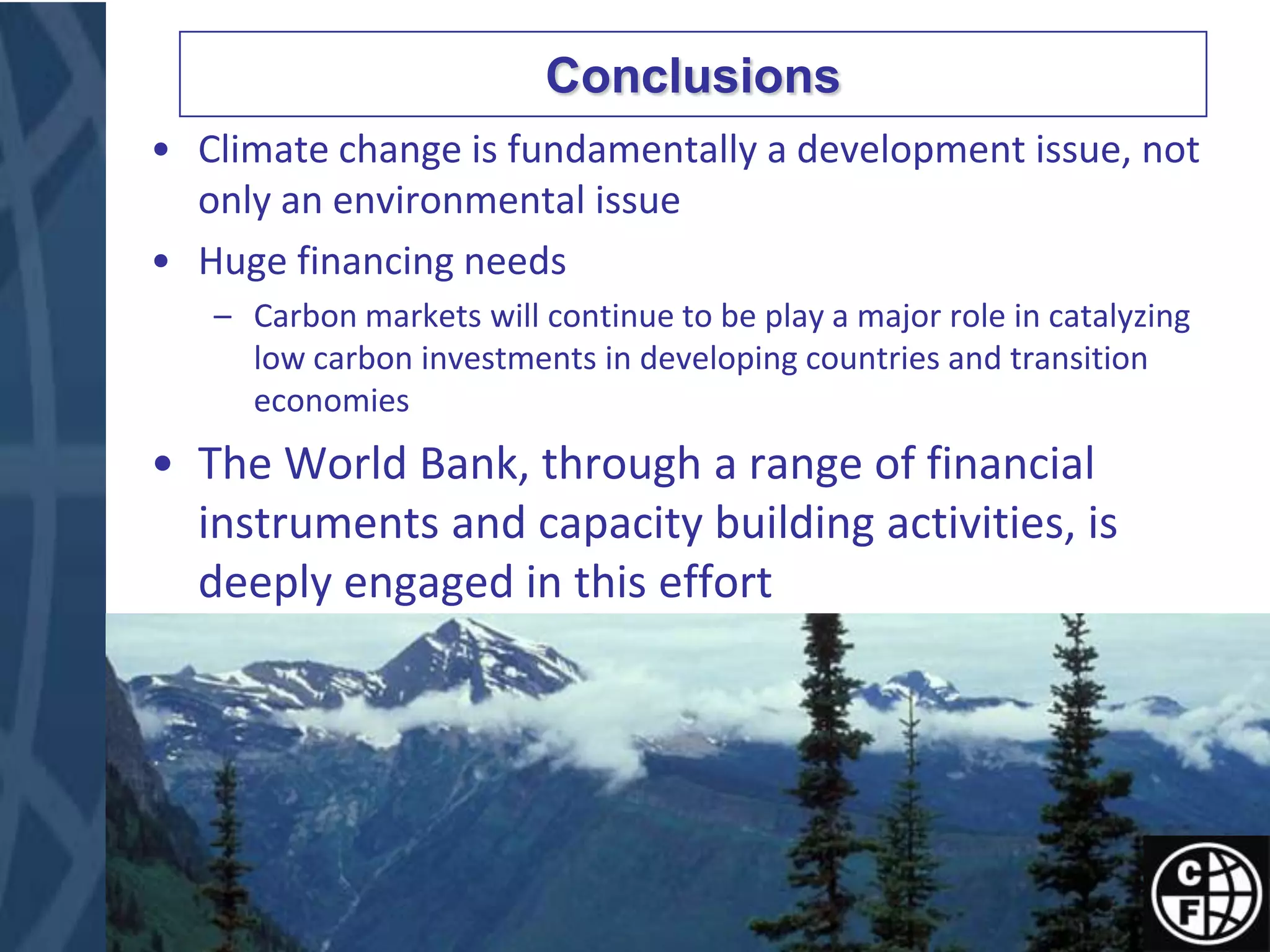 Scaling Up Renewable Energy in Low Income CountriesStrategic Climate Fund (SCF)±$1 billion