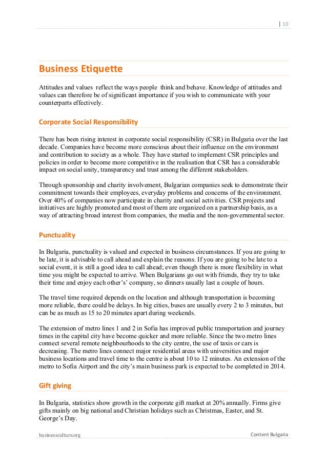 Essay Term Paper Content Bulgaria Sample Narrative Essay High School also Comparative Essay Thesis Statement Bulgarian Business Culture Guide Learn About Bulgaria The Thesis Statement Of An Essay Must Be