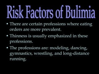 Bulimia nervosa | PPT