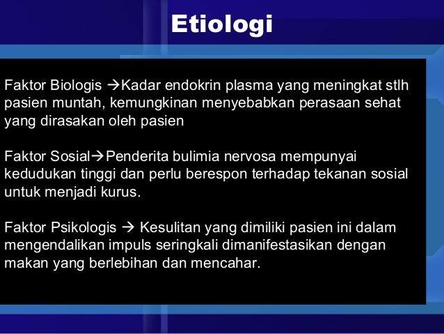 Bulimia nervosa