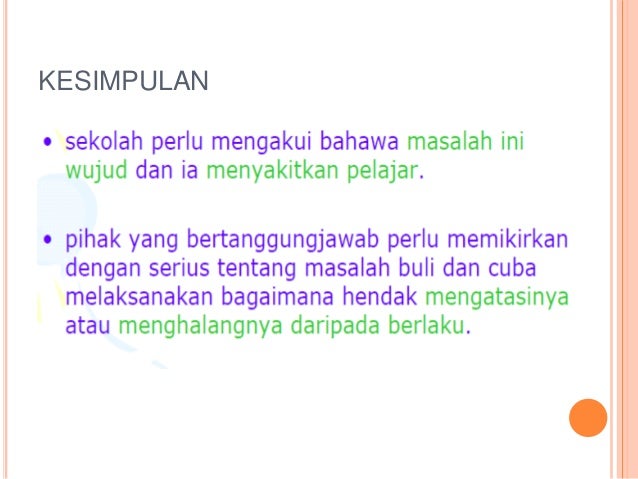 Psikologi Perkembangan Buli satu fenomena perkembangan psikologi remaja Psikologi Perkembangan Buli satu fenomena perkembangan psikologi remaja
