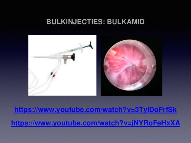 Bulk en botox tegen urineverlies
