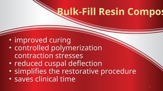 bulk fill resin composite restoratie materials.ppt