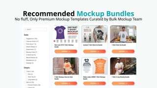 Generate 1000+ mockups in 10 minutes with Bulk Mockup - Bulk Mockup | PPTX