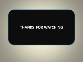 THANKS FOR WATCHING
 