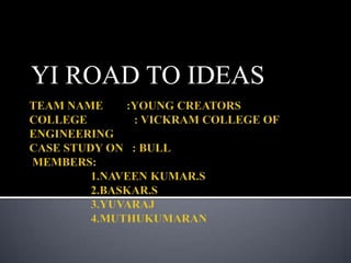 YI ROAD TO IDEAS

 