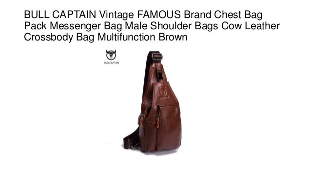 bull captain bag