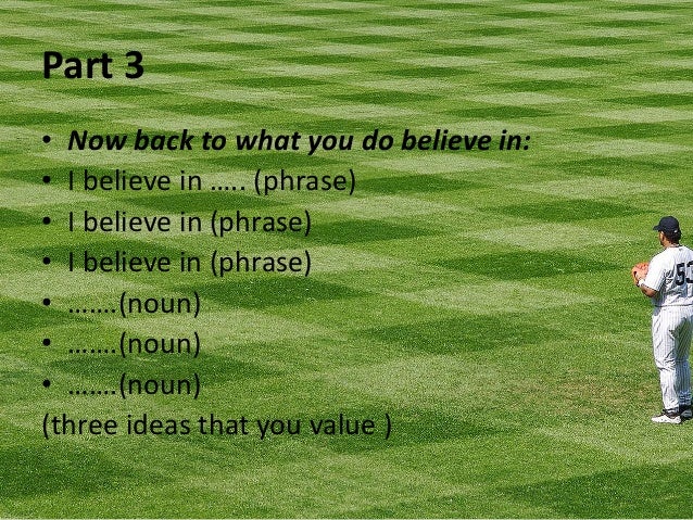 How to write a bull durham credo poem 08 picture