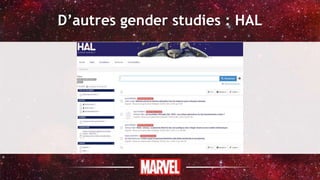 D’autres gender studies : HAL
 