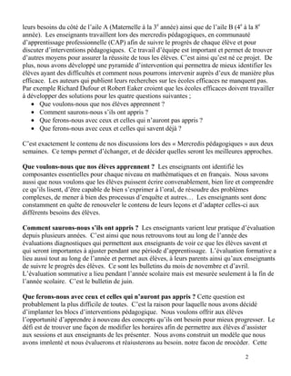 Bulletin du CAHM, septembre 2010