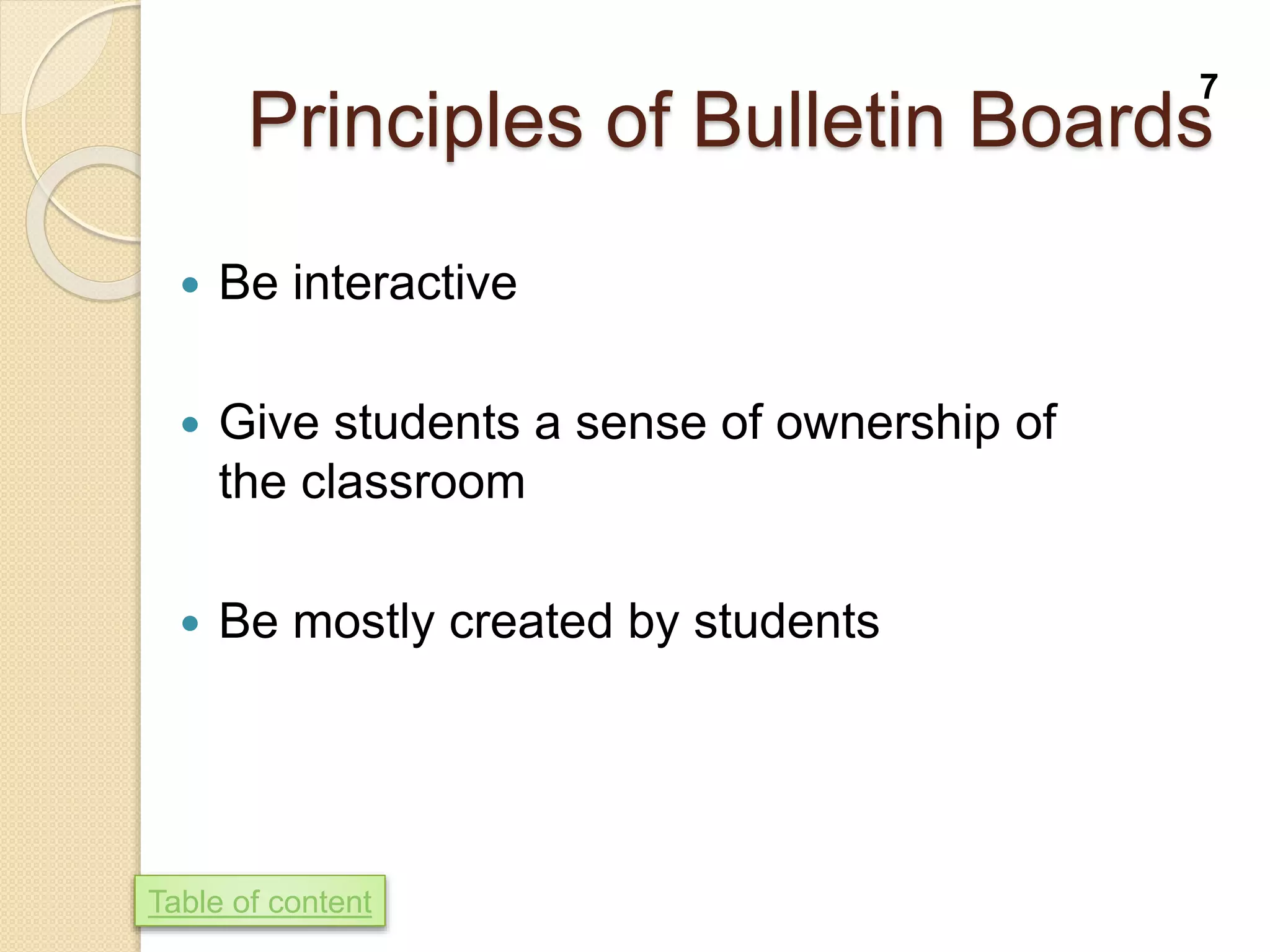 The Bulletin Board PPT the-bulletin-board-ppt