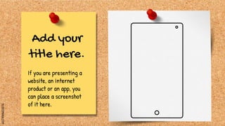 SLIDESMANIA.COM
Add your
title here.
If you are presenting a
website, an internet
product or an app, you
can place a screenshot
of it here.
 