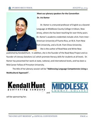 2014 Bulletin from the Board | PDF