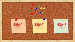 Pellentesque
Step 1
Pellentesque
Step 2
Pellentesque
Step 3
 