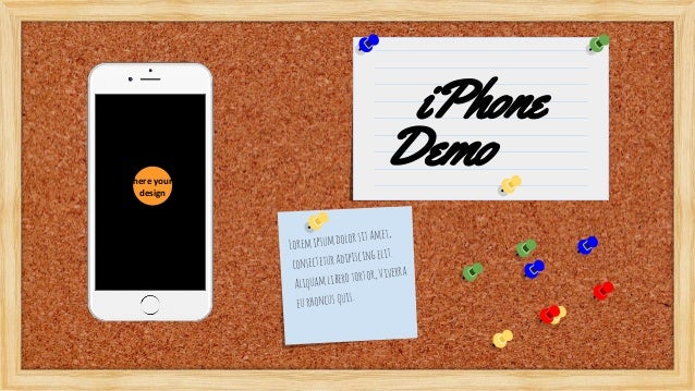 bulletin board presentation template