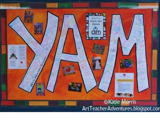 Art Bulletin boards to Instruct, Engage, & Advocate