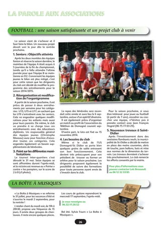 Bulletin juin 2014