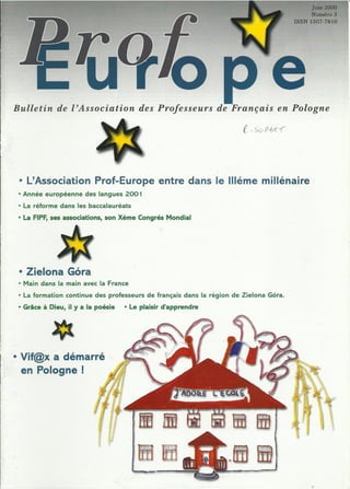 Bulletin PROF-EUROPE No 3, Juin 2000 (1-44)