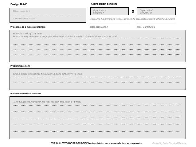project brief template word muco tadkanews co
