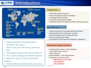 Company DNA100% Referenceable Customers