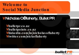 Welcome to Social Media Junction  ,[object Object],[object Object],[object Object],[object Object],[object Object]