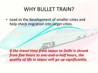Bullet train feasibility | PPTX