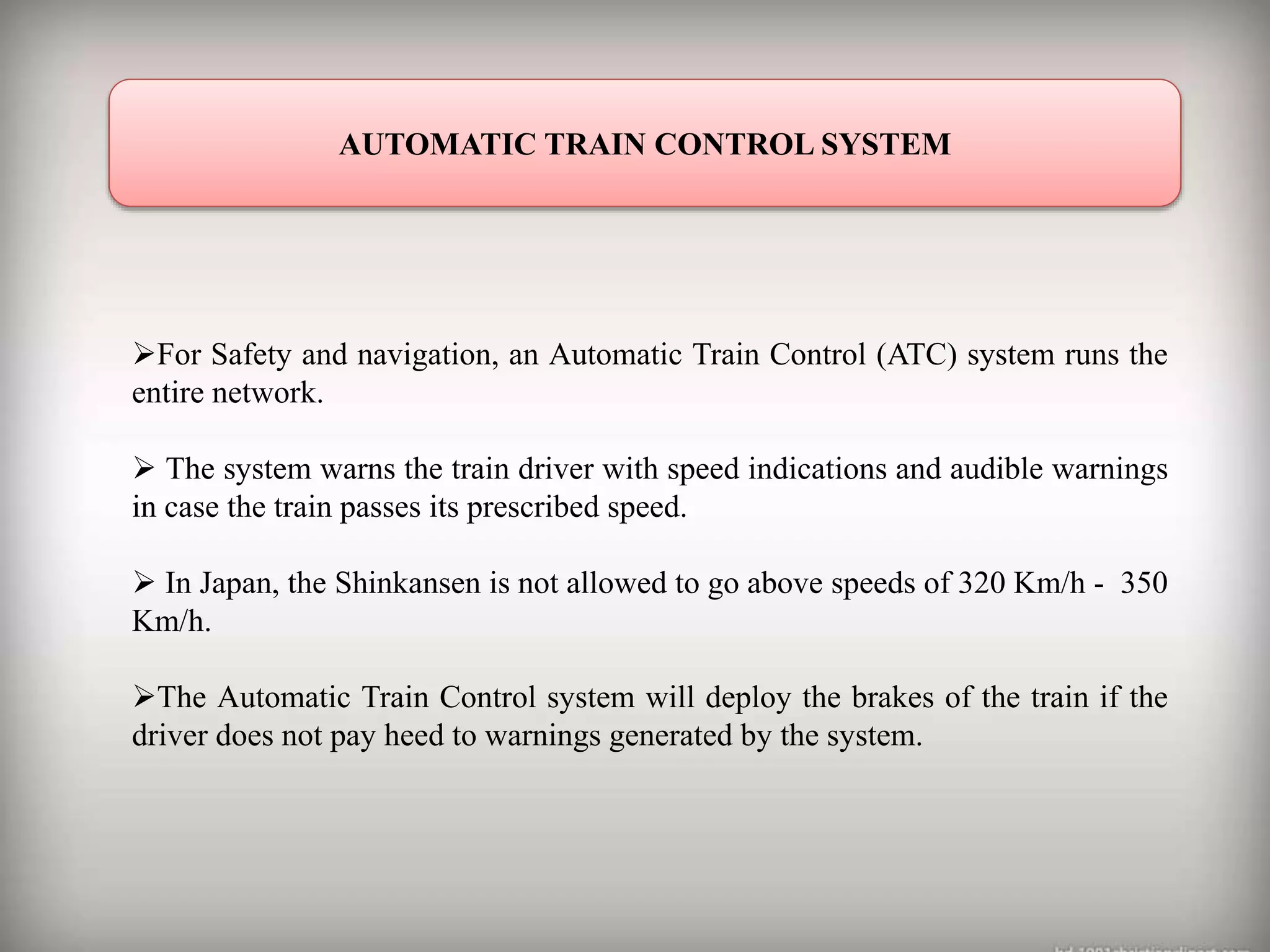 Bullet trains | PPTX