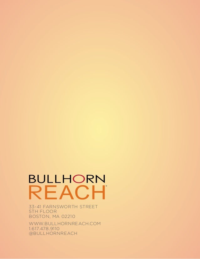 Bullhorn Reach Reachingyourteamsnetwork